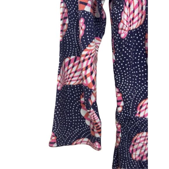 Lilly Pulitzer Women's Seashell Print Dress 3/4 Sleeve Size: M - Picture 4 of 5